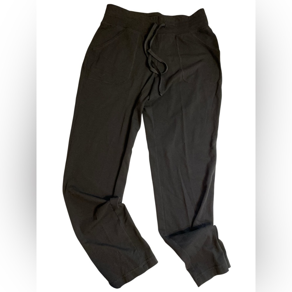 Athletic Works Women’s Black knit pants Jr size S 4-6 with pockets